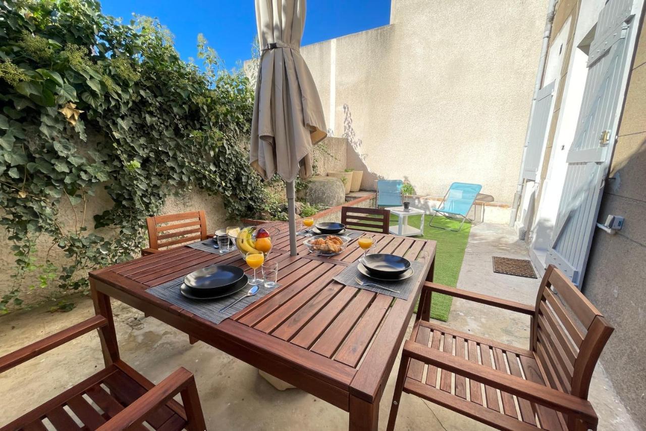 马赛Le Grand Bleu Terrasseclimwifinetflix Proche Gare-Centre公寓 外观 照片