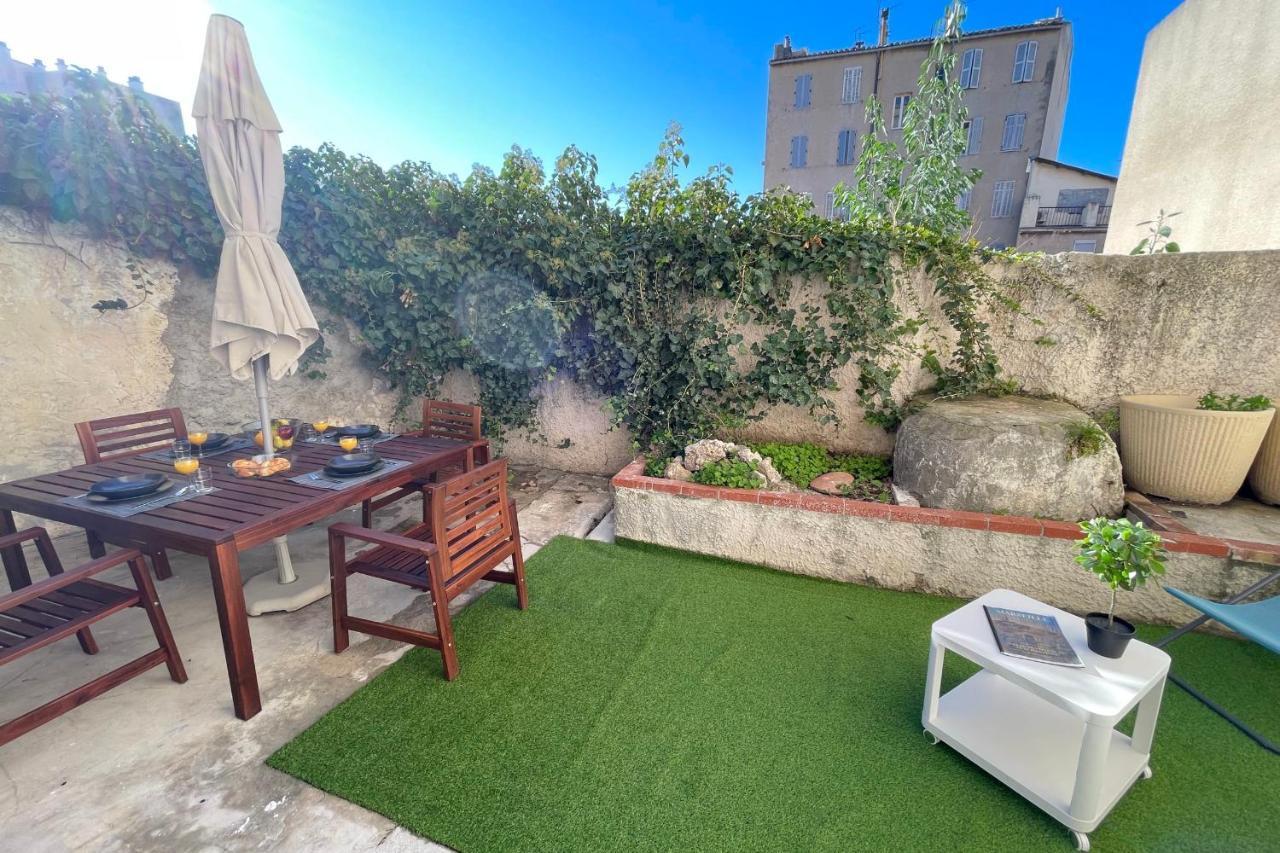 马赛Le Grand Bleu Terrasseclimwifinetflix Proche Gare-Centre公寓 外观 照片