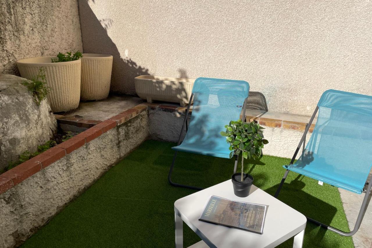 马赛Le Grand Bleu Terrasseclimwifinetflix Proche Gare-Centre公寓 外观 照片