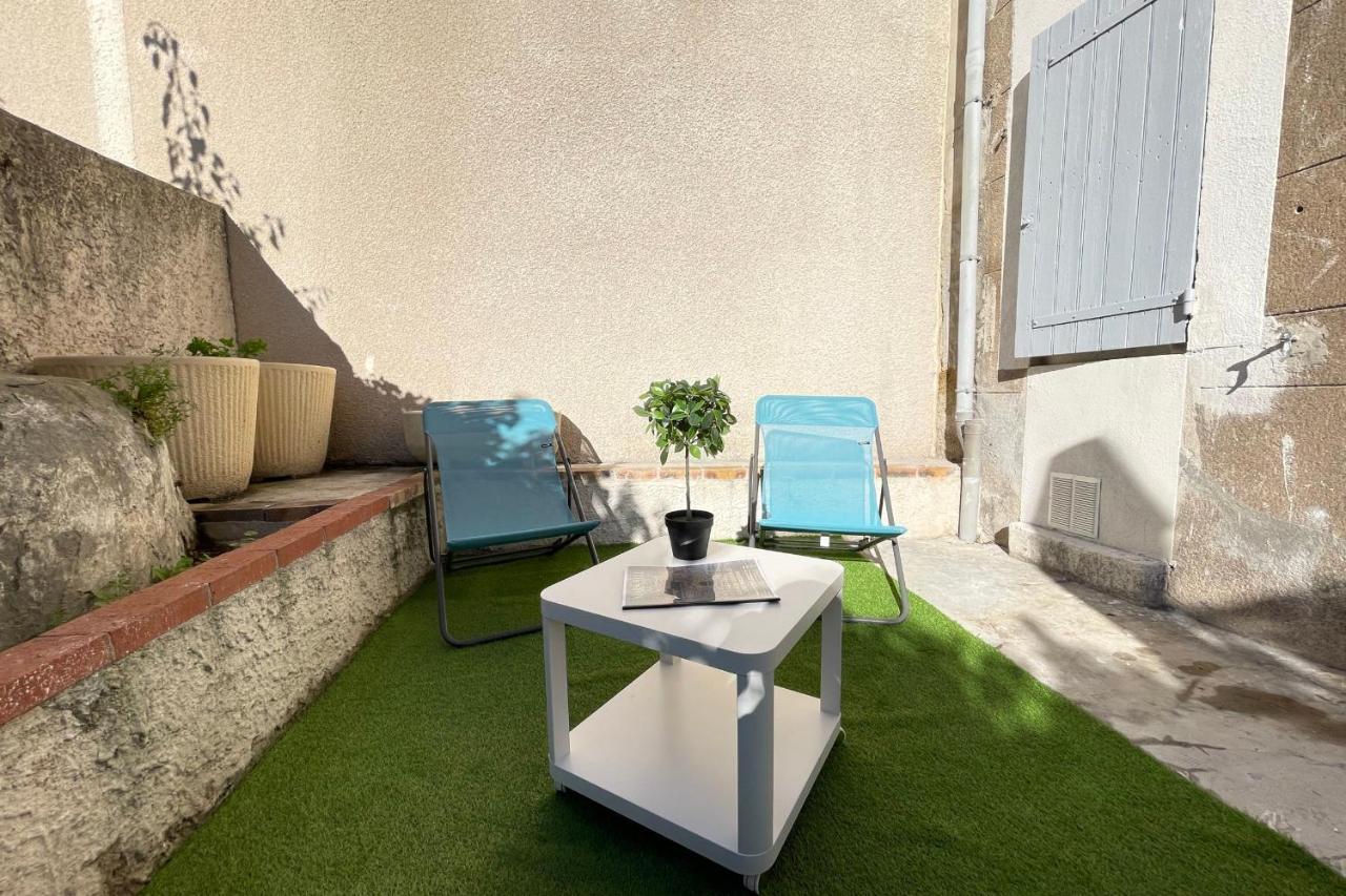 马赛Le Grand Bleu Terrasseclimwifinetflix Proche Gare-Centre公寓 外观 照片