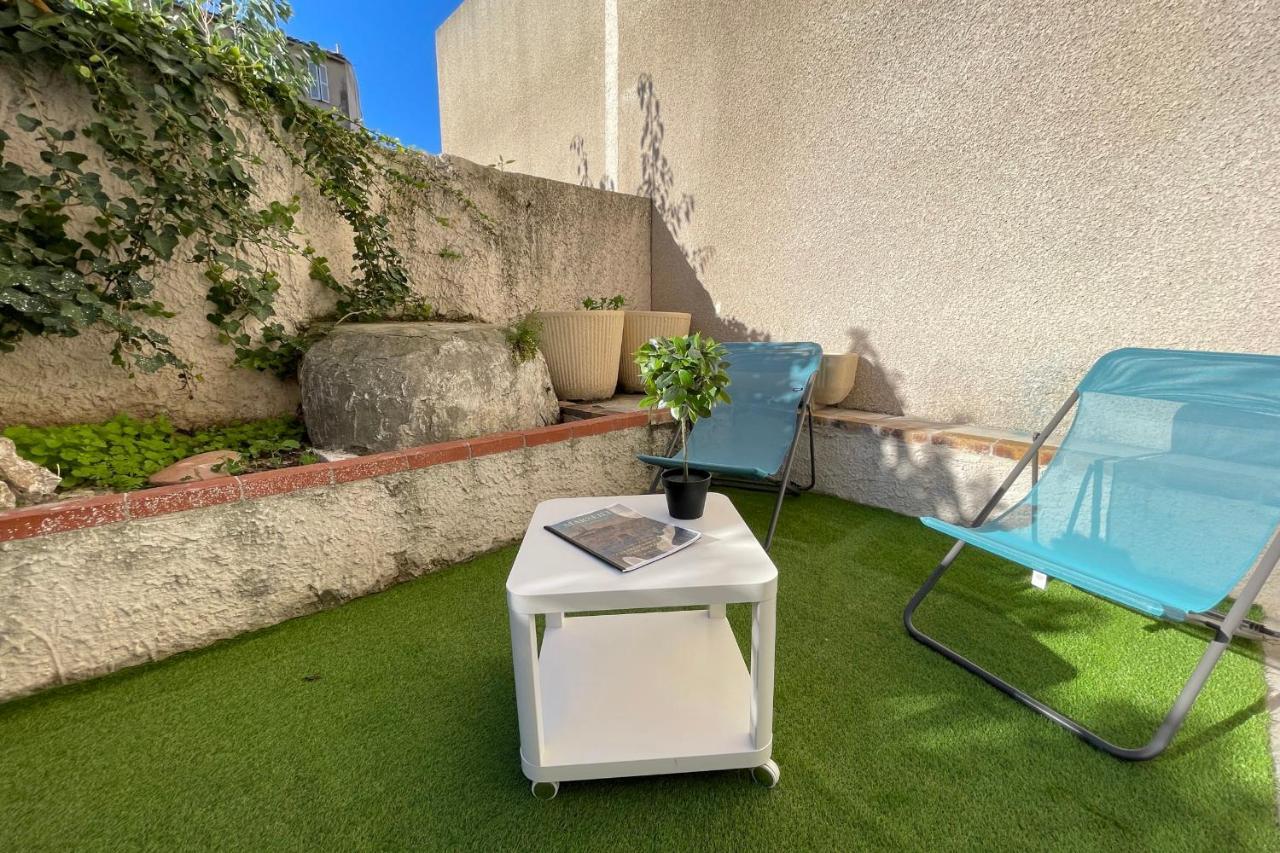 马赛Le Grand Bleu Terrasseclimwifinetflix Proche Gare-Centre公寓 外观 照片